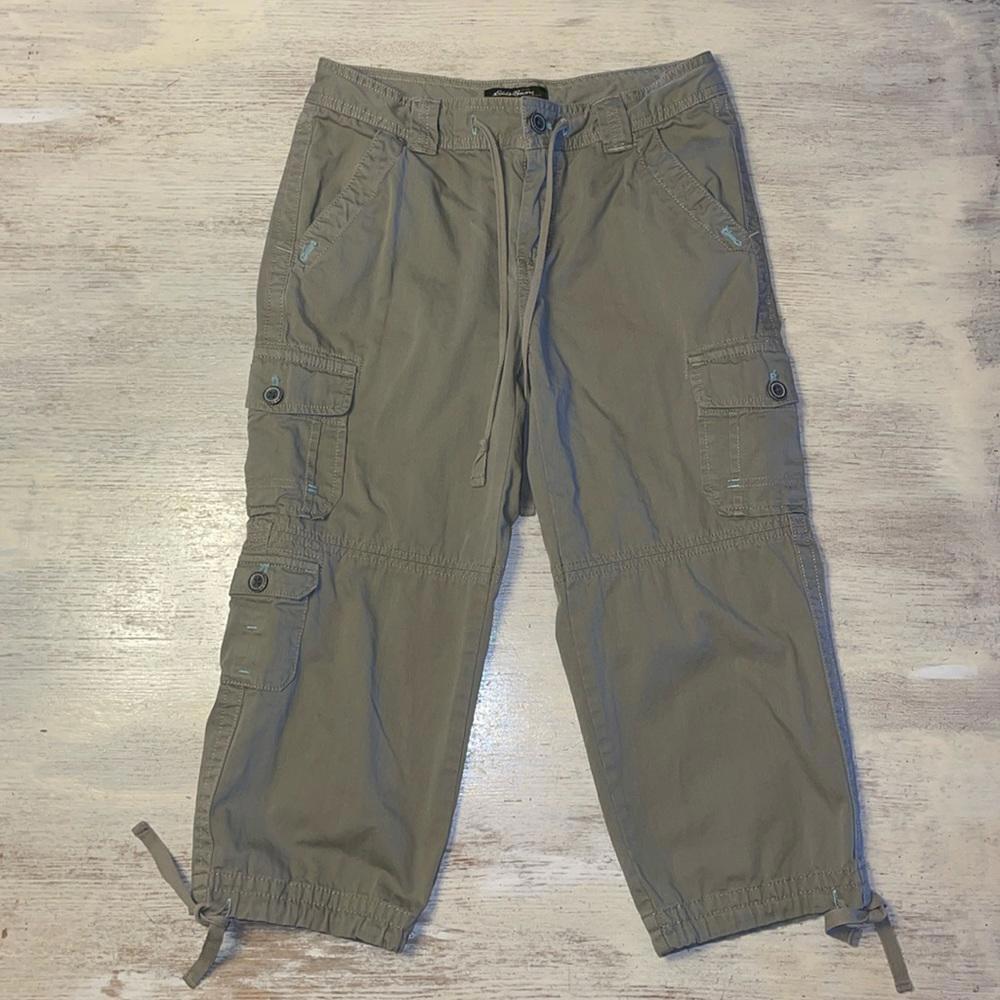 Eddie Bauer Olive Cargo Pants